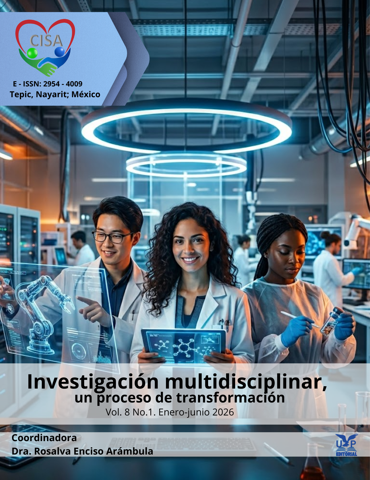 					Ver Vol. 8 Núm. 1 (2026): Investigación multidisciplinar,  un proceso de transformación
				